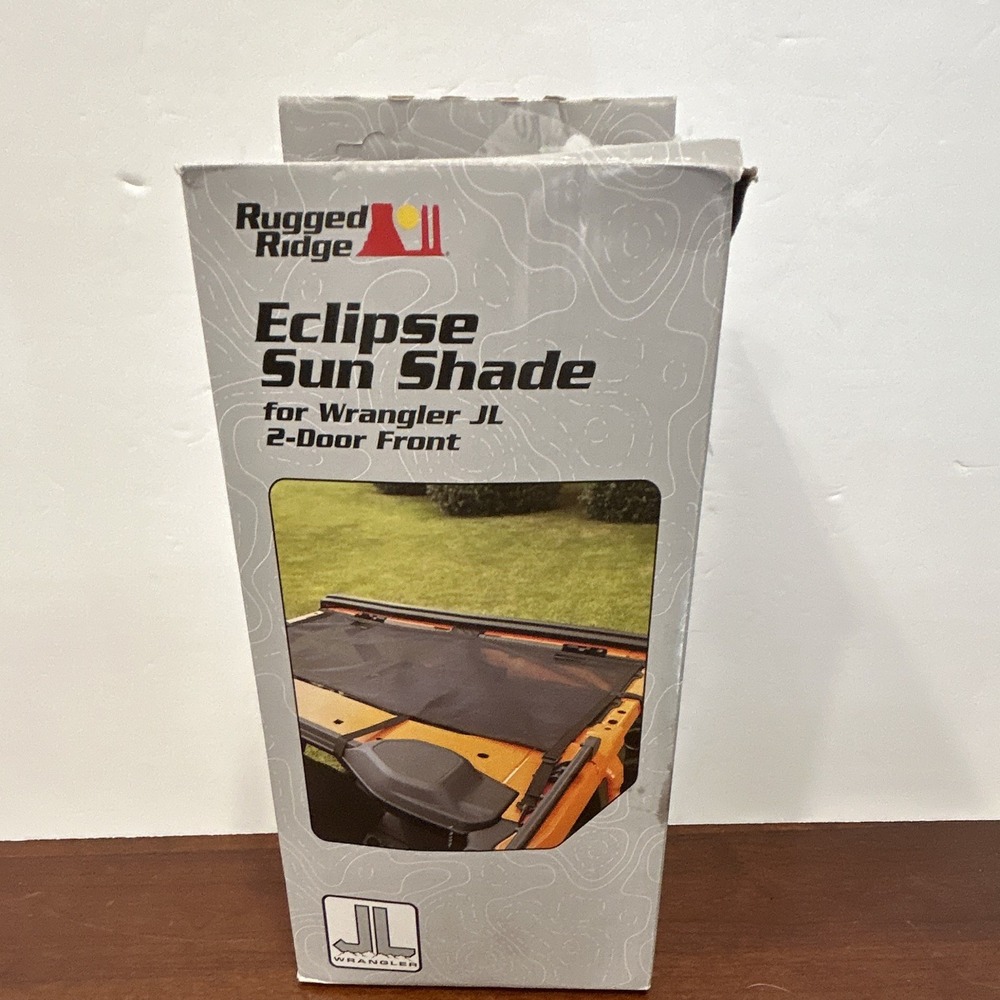Rugged Ridge Eclipse Sun Shade For Wrangler JL 2- Door Front